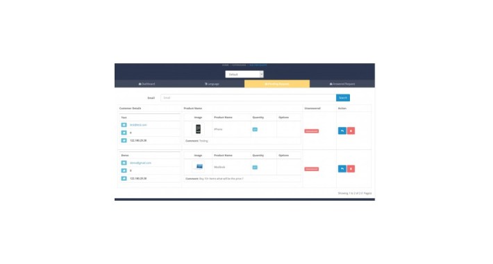 Ask for Quote / Product Inquiry