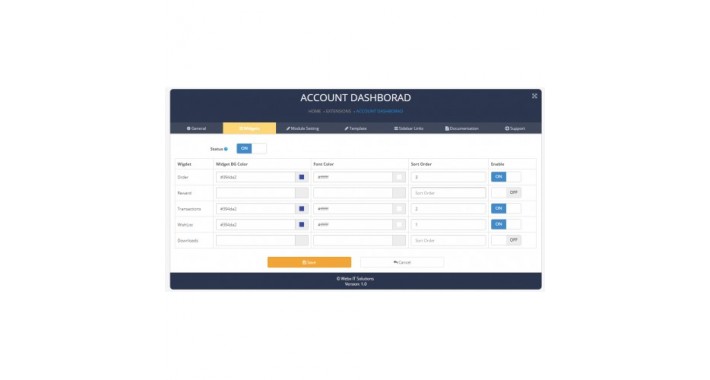 Account Dashboard Pro 2