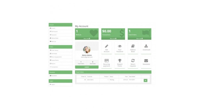 Account Dashboard Pro 2