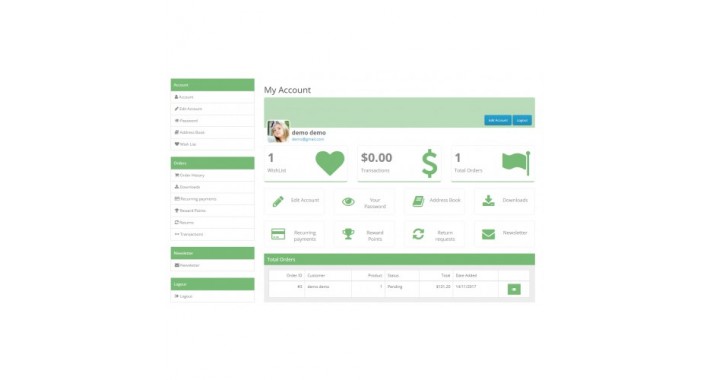 Account Dashboard Pro 2