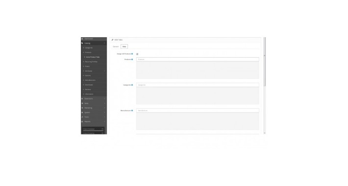 Advance Custom Tabs or Extra Tabs in All The Products