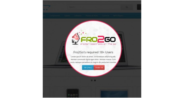 Age Verification Popup (1.5.6x, 2x & 3x)