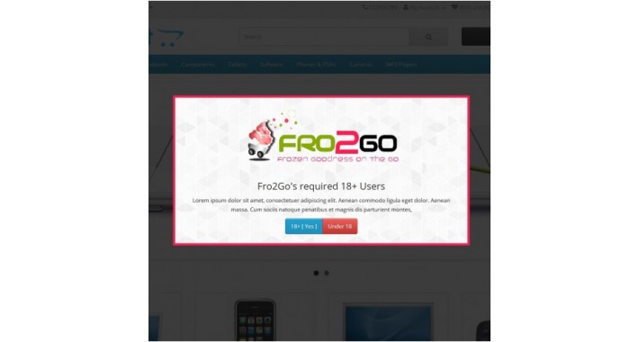 Age Verification Popup (1.5.6x, 2x & 3x)