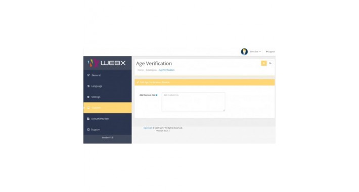 Age Verification Popup (1.5.6x, 2x & 3x)