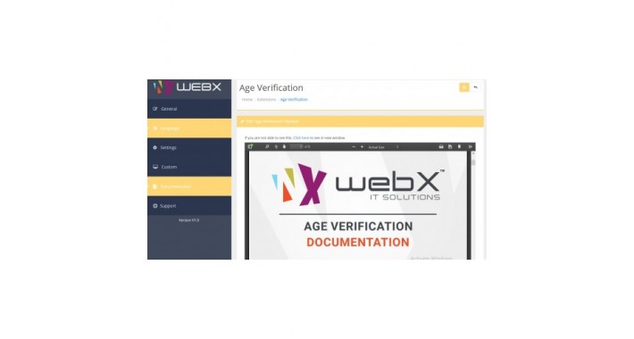 Age Verification Popup (1.5.6x, 2x & 3x)
