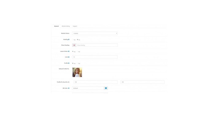 Custom Account Dashboard