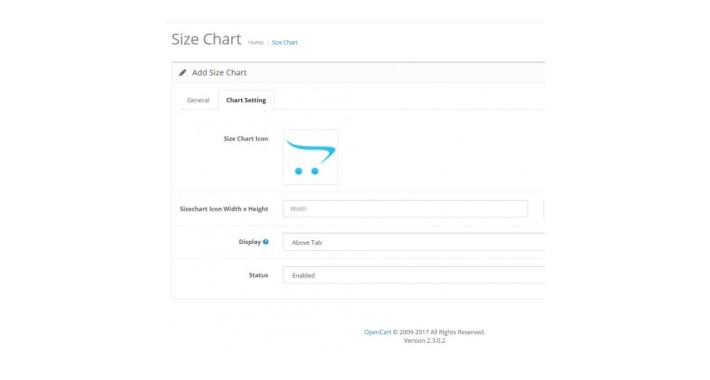 Custom Size Chart