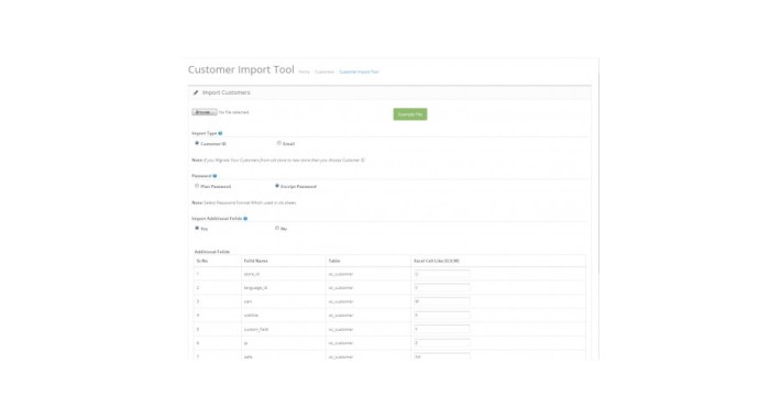 Customer Import Export - 1.5x, 2.x & 3.x