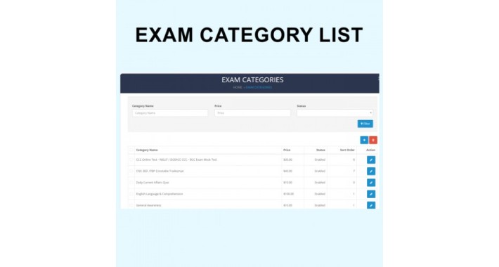Online Exam Preparation