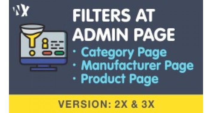 Filter at admin page