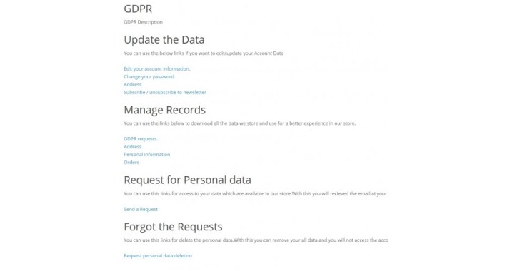 GDPR - General Data Protection Regulation