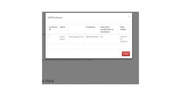 GDPR - General Data Protection Regulation