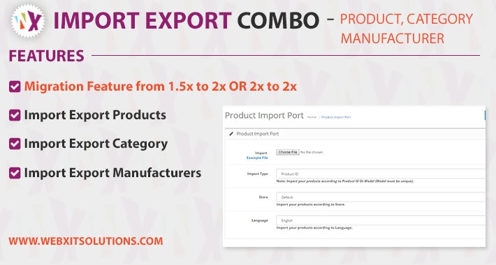 Import Export Combo