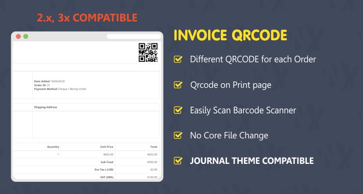 Invoice QRCODE