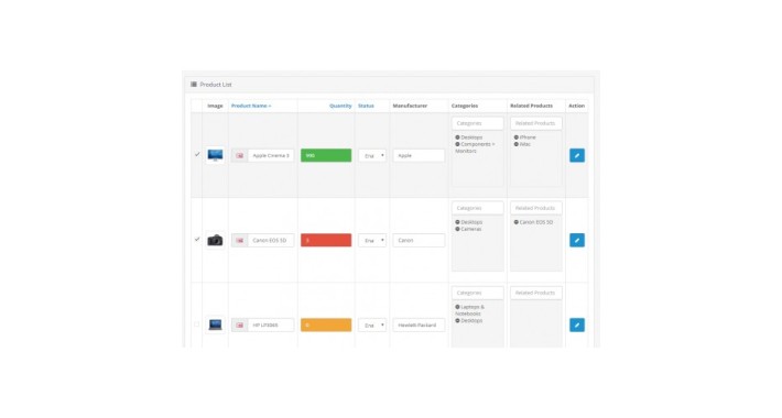Multiple Quick Product Edit
