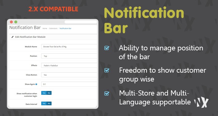 Notification Bar
