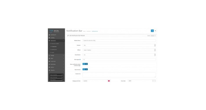 Notification Bar