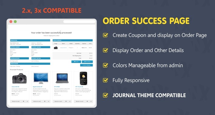 Order Success Page