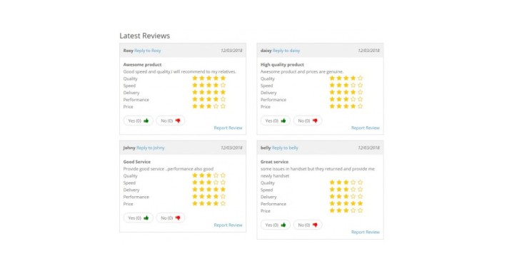 Product Reviews Pro