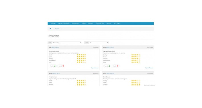 Product Reviews Pro