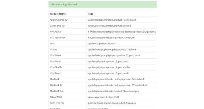 Product Tag Generator