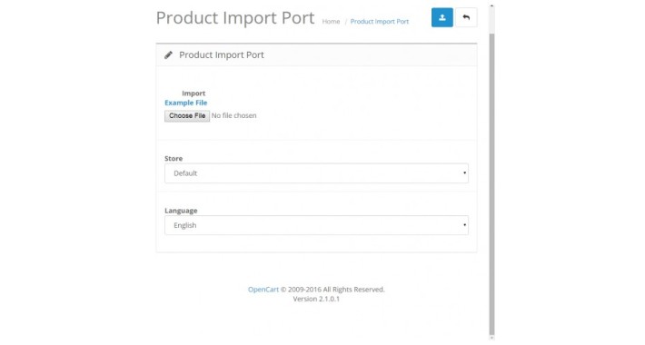 Product Import Export Tool Multi-language