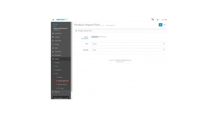 Product Import Export Tool Multi-language