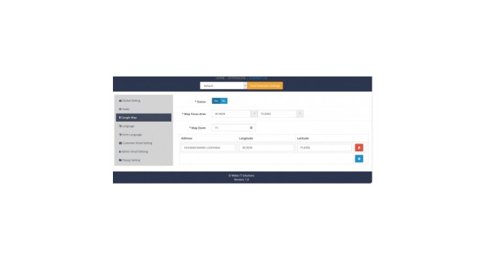 Quick Contact form