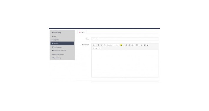 Quick Contact form