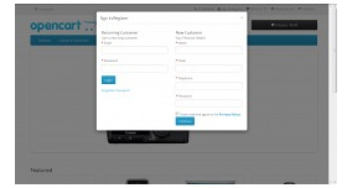 Quick Login Signup