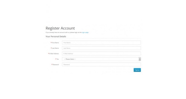 Register Form Manager
