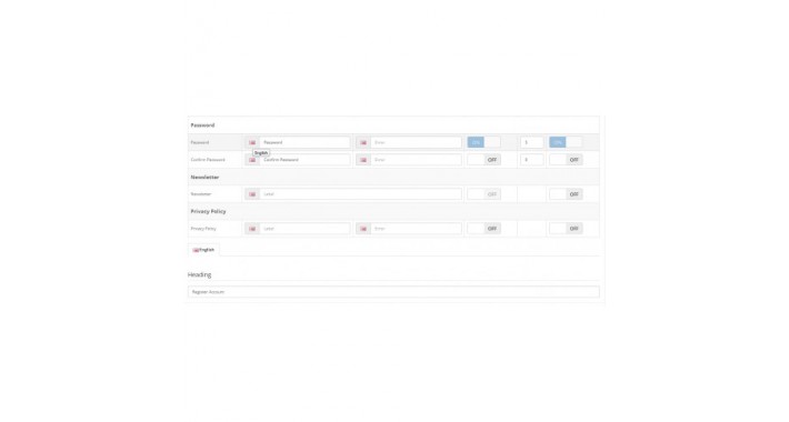 Register Form Manager