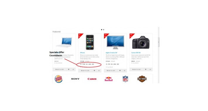Specials offer extension with Countdown