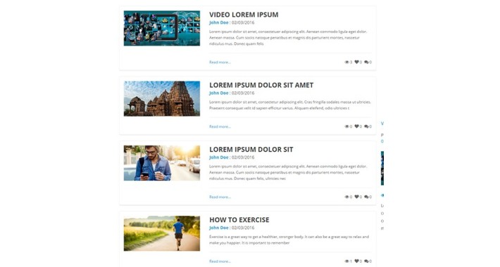 WBlog - Clean and Responsive Design