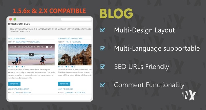 WBlog - Clean and Responsive Design