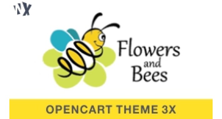 Flowers and Bee Flowers and Bee