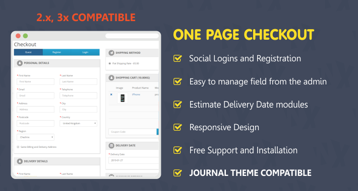 One Page Checkout