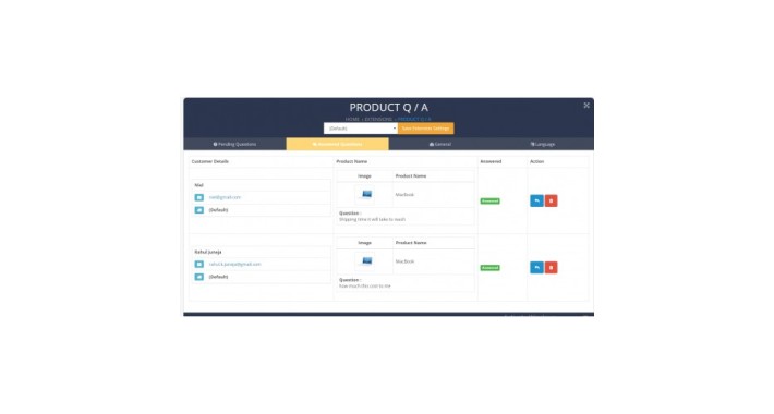 Product Q / A