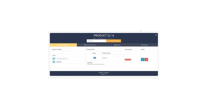 Product Q / A