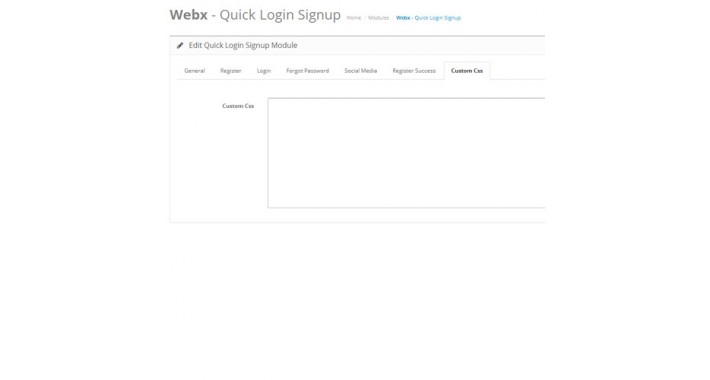 Advance Quick login & Sign up