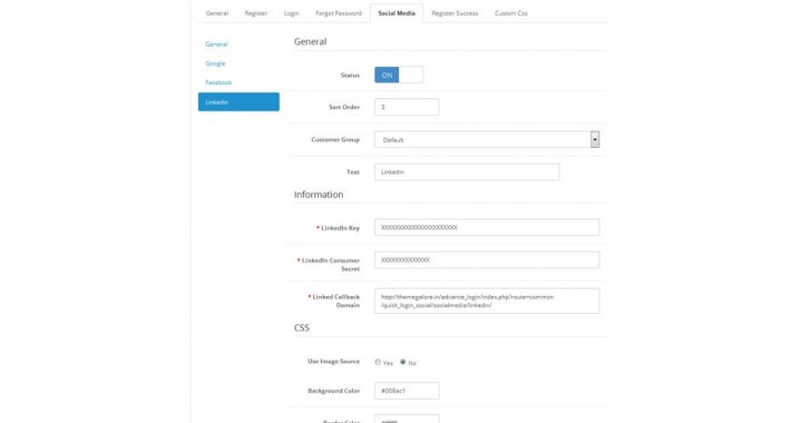 Advance Quick login & Sign up