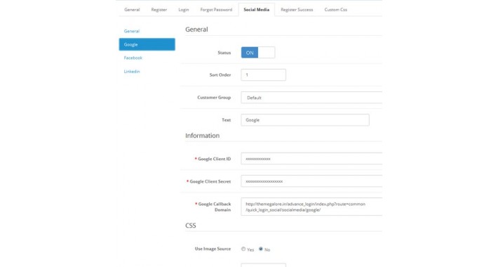 Advance Quick login & Sign up