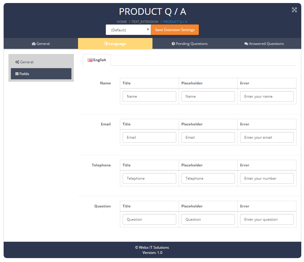 productQ-A field2